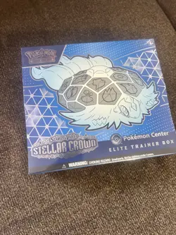 Pokemon Center Elite Trainer Box ETB Stellar Crown Sv07 New Sealed - Image 1