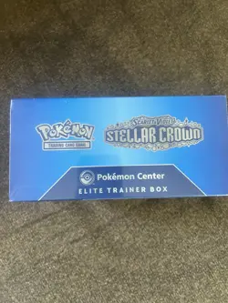 Pokemon Center Elite Trainer Box ETB Stellar Crown Sv07 New Sealed - Image 3