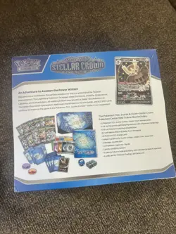 Pokemon Center Elite Trainer Box ETB Stellar Crown Sv07 New Sealed - Image 5