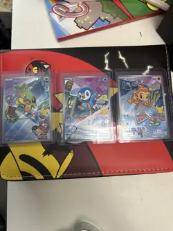 Pokemon TCG First Partner Illustration Collection Series 1 Gen 4 Sinnoh Starters - Image 1