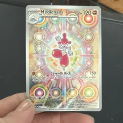 Pokemon TCG Scarlet & Violet Holo Lot camperupt reverse Koraidon ex Medicham - Image 1