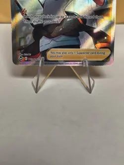 Pokemon TCG Professor Burnet TG26/TG30 Silver Tempest Full Art Holo Free Ship! - Image 3