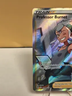 Pokemon TCG Professor Burnet TG26/TG30 Silver Tempest Full Art Holo Free Ship! - Image 5
