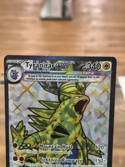 Tyranitar ex 211/197 Obsidian Flames Full Art Ultra Rare Holo Pokemon Free Ship! - Image 2