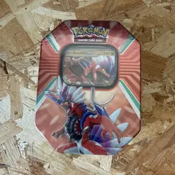 Pokemon TCG: Paldea Legends Koraidon EX Tin - BRAND NEW SEALED - Image 1
