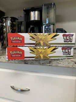 Pokemon TCG Scarlet & Violet 151 Zapdos EX Collection Box Sealed NEW X 2 - Image 5