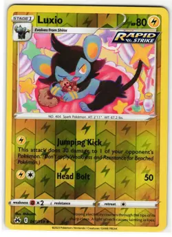 LUXIO 041/159 CROWN ZENITH ENGLISH POKEMON TCG - Image 1