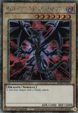 Yugioh Red-Eyes Black Dragon RA03-EN081 - Platinum Secret Rare - Image 1