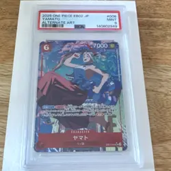 One Piece CCG Yamato Alternate Art EB02-006 PSA 9 Japanese Card - Image 1