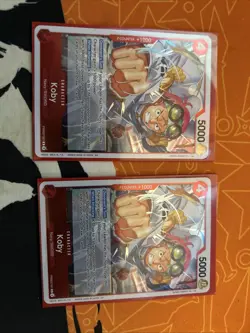 One piece TCG Koby The Best 2 PRB02 -001 x2 - Image 1