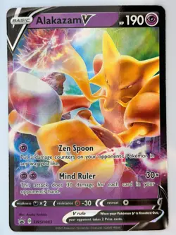 Alakazam V Promo Holofoil SWSH: Sword & Shield Promo Cards SWSH083 NM - Image 1