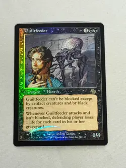 MTG FOIL Guiltfeeder Judgment Magic the Gathering - Image 1