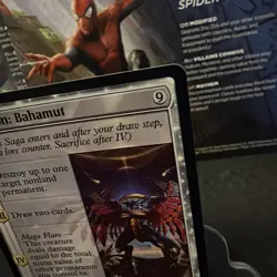 MTG Final Fantasy: Summon: Bahamut - M 0001 - NM - NON FOIL - Image 3