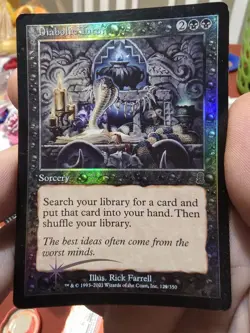 MTG - Diabolic Tutor (FOIL) - Odyssey - Moderate Play See Pics! - Image 1