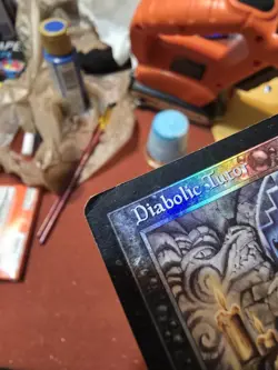 MTG - Diabolic Tutor (FOIL) - Odyssey - Moderate Play See Pics! - Image 2