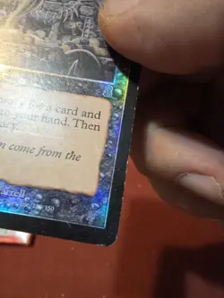 MTG - Diabolic Tutor (FOIL) - Odyssey - Moderate Play See Pics! - Image 5