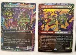 MTG TMNT Lot 15 FOIL RARE, 20U, 30C- Cutting Edge Turtles Forever Chaos & Order - Image 5