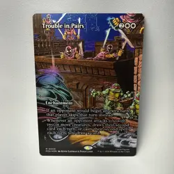 Trouble in Pairs (Borderless) Teenage Mutant Ninja Turtles Source Material Foil - Image 1