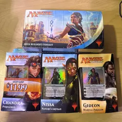 Magic the Gathering Kaladesh Deck Builders Toolkit and Planeswalker Deck MTG - Image 1