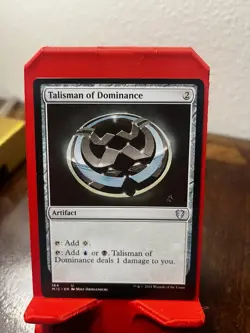 MTG Commander: Innistrad: Midnight Hunt MIC Talisman of Dominance - Image 1