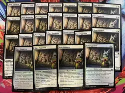 25x MTG Hare Apparent Foundations Common 0015 4x Foil 21x Regular NM - Image 1