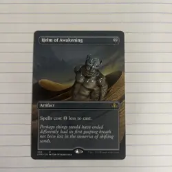 Helm of Awakening (Borderless Alternate Art) Dominaria Remastered - Lightly Play - Image 1