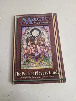 MTG Magic the Gathering 4th ED POCKET PLAYER'S GUIDE 1995 - Image 1