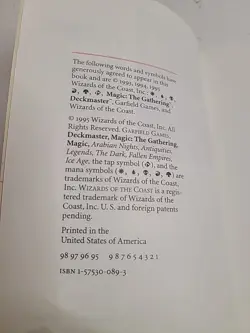 MTG Magic the Gathering 4th ED POCKET PLAYER'S GUIDE 1995 - Image 4