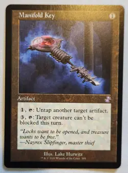 MTG [x1] Manifold Key [x1] SHIFTED RETRO Time Spiral Remastered M/NM - Image 1