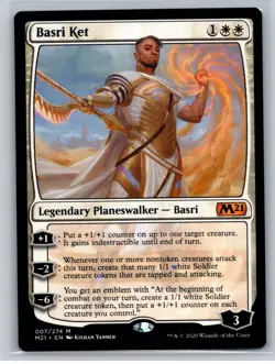 MTG - Core Set 2021 #7 Basri Ket - Image 1