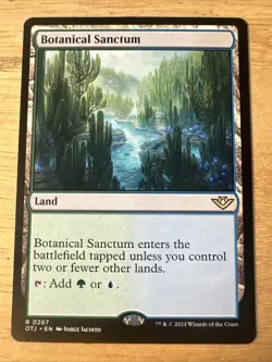 Botanical Sanctum - Outlaws of Thunder Junction - MTG R #0267 - Image 1