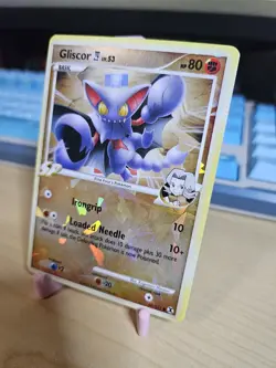 Gliscor 62/111 E4 Pokemon Platinum Rising Rivals Cracked Ice Reverse Holo LP - Image 2