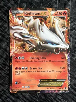 Pokemon TCG Reshiram EX BW36 Black & White Black Star Promo (English) - MP - Image 3