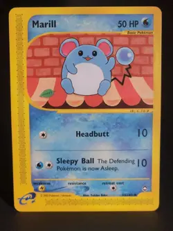 Marill - 53/147 Aquapolis - Pokemon TCG - 2002 - Image 1