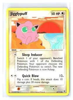 POKEMON JIGGLYPUFF 65 FIRERED & LEAFGREEN NM - Image 1