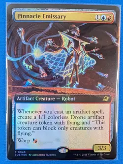 Pinnacle Emissary (Extended Art) (Foil) MTG: Edge Of Eternities NM - Image 1