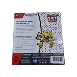 Pokemon Scarlet & Violet 151 Alakazam EX Collection Box New Factory Sealed - Image 2