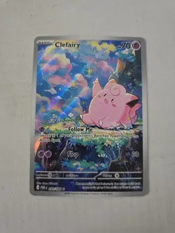 Pokemon TCG Perfect Order Clefairy IR Fresh Pull From Pack - Image 1