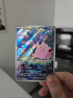 Pokemon TCG Perfect Order Clefairy IR Fresh Pull From Pack - Image 2