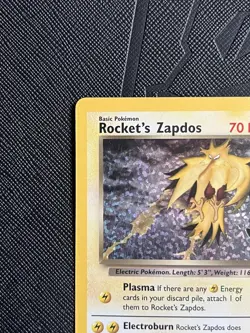 Pokemon TCG Rocket’s Zapdos 15/132 Celebrations:Classic collection (English) -NM - Image 4