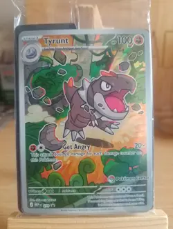 SEALED Tyrunt 070 Pokemon Center Stamp Black Star Promo & Non Stamped Variant - Image 1