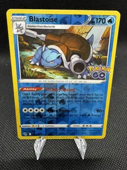Charizard Blastoise Venusaur POKEMON GO REVERSE HOLO RARE Lot x3 (NM/M) Pokemon - Image 3