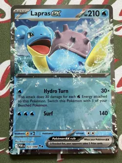 Lapras Ex 022/088 - Double Rare - Mega Evolution: Perfect Order - Pokemon TCG - Image 3