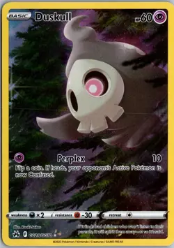 Duskull Ultra Rare Crown Zenith: Galarian Gallery GG28/GG70 NM Pokemon - Image 1