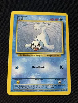 SEEL / OTARIA UNCO - POKEMON 41/102 BASE SET VERY GOOD VG ENGLISH - Image 1