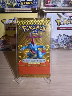 Pokemon TCG Expedition Booster Pack Sealed 17.71g - Image 1