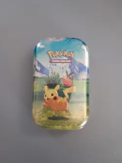 Pokemon Ascended Heroes Tin Pikachu & Tepig Metal Collectible FACTORY SEALED - Image 1