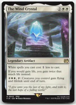 MTG FINAL FANTASY #43 The Wind Crystal NM - Image 1
