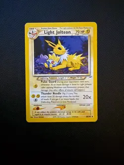 Light Jolteon 48/105 MP Neo Destiny English Pokemon TCG - Image 1