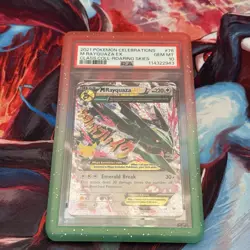 M Rayquaza EX 76/108 Pokemon Celebrations Classic PSA 10 GEM MINT - Image 2